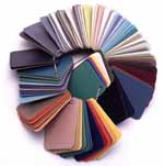 Color swatches